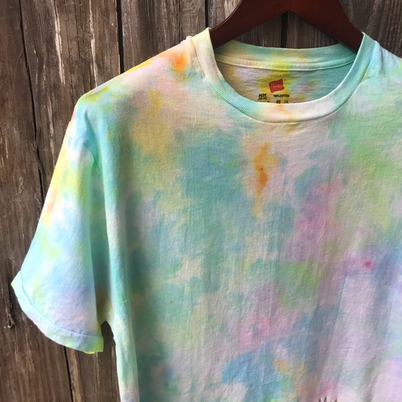 Ice Dyed Crop Tee M - Picture 6 of 7